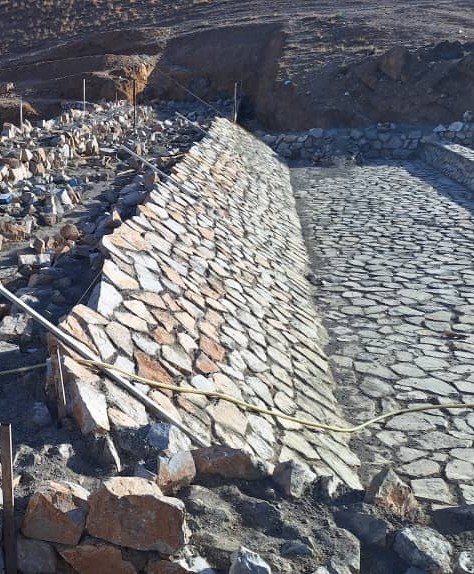 Check dam rehabilitation